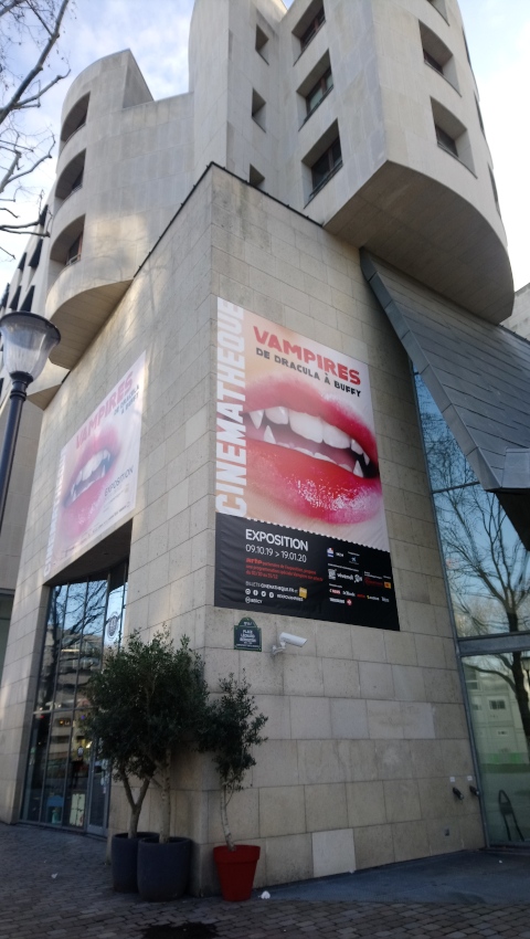 Exposition Vampires à la Cinémathèque française