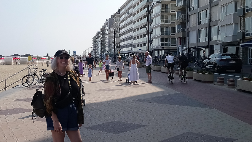 Une Dikkenek à Knokke