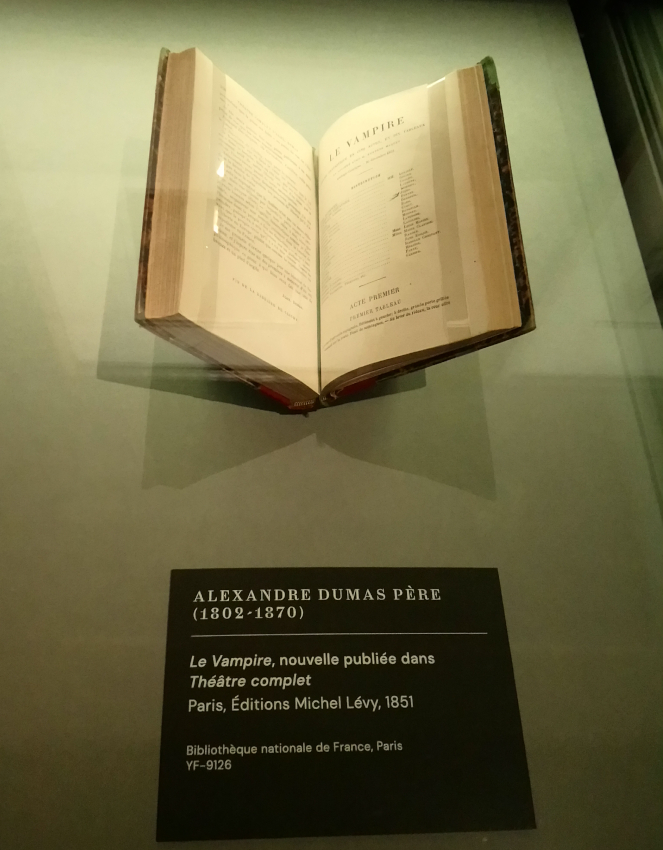 Le Vampire d'Alexandre Dumas