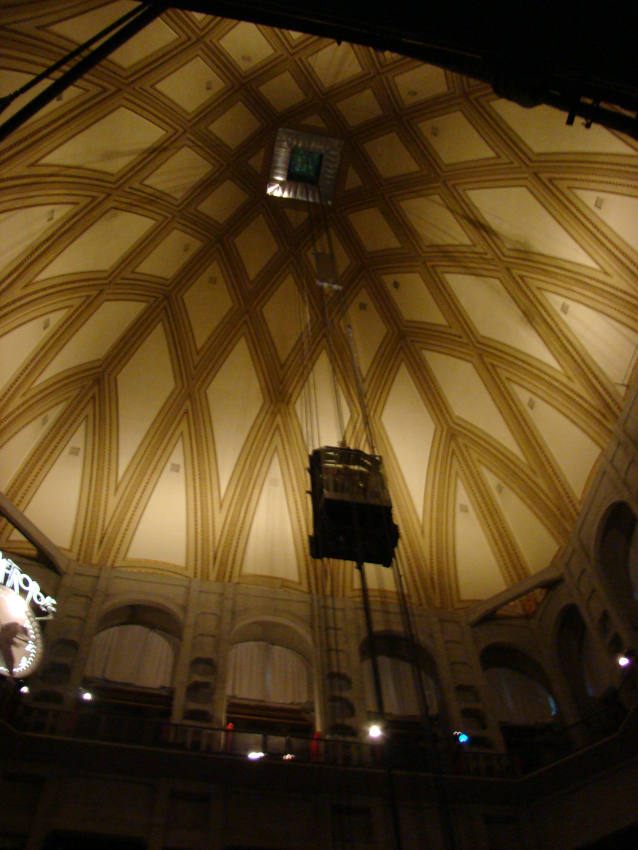 L'ascenseur qui mène au dôme du Mole Antonelliana