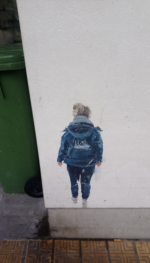 Helen Bur discrète à Ostende