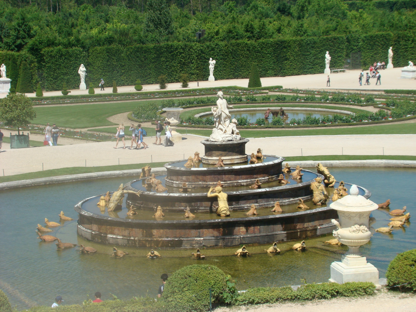 Le bassin de Latone à Versailles