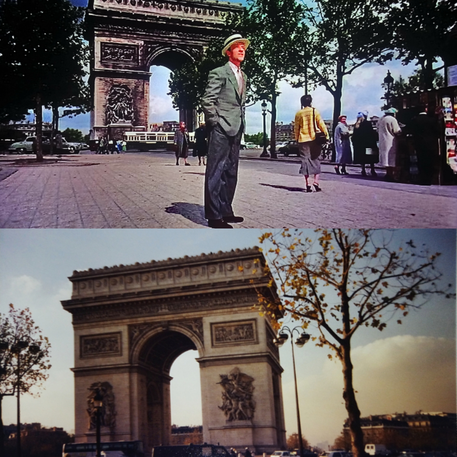 Fred Astaire sur les Champs Elysées