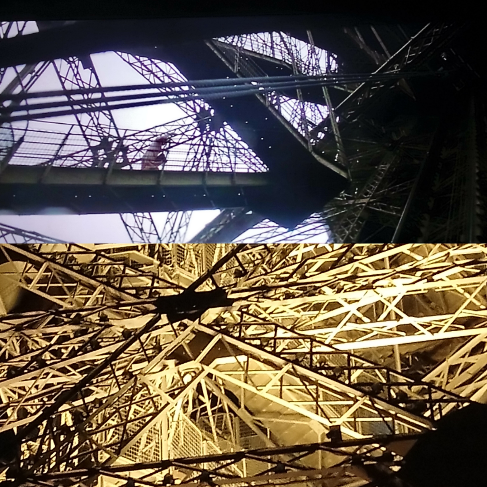 Lois Lane travaille son cardio à la Tour Eiffel