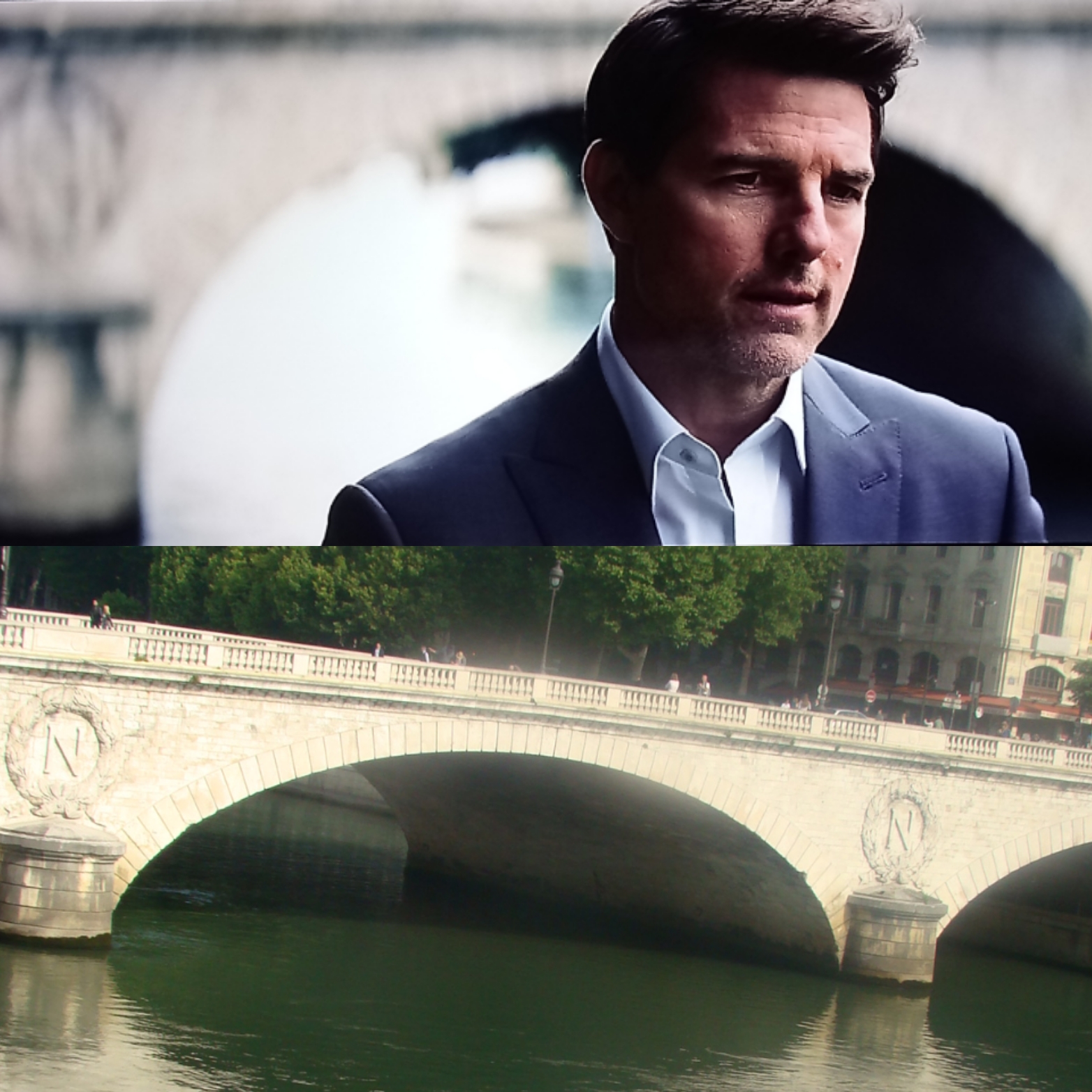 Ethan Hunt en bord de Seine