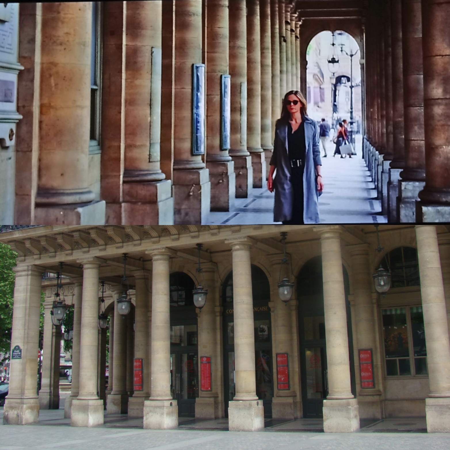 Rebecca Ferguson au Palais-Royal