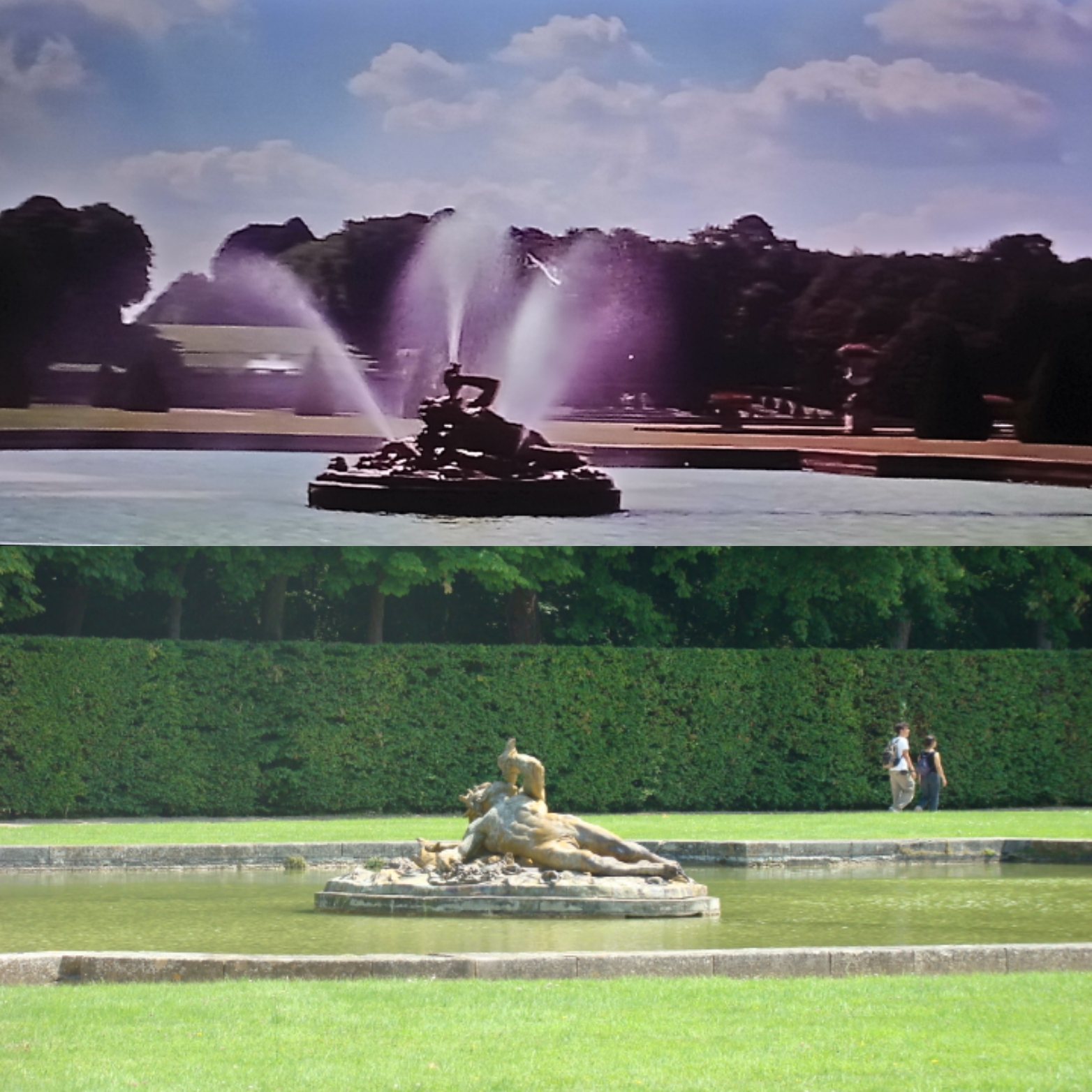 Fontaine de Vaux-le-Vicomte dans Moonraker