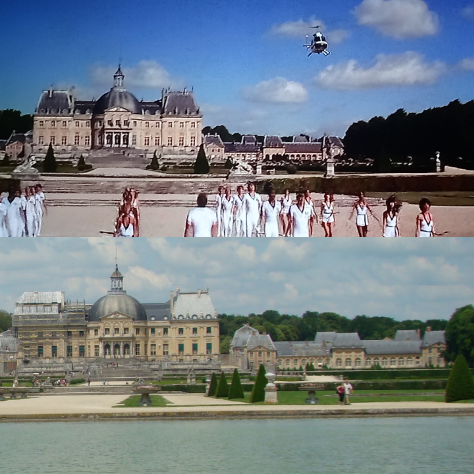 James Bond arrive à Vaux-le-Vicomte