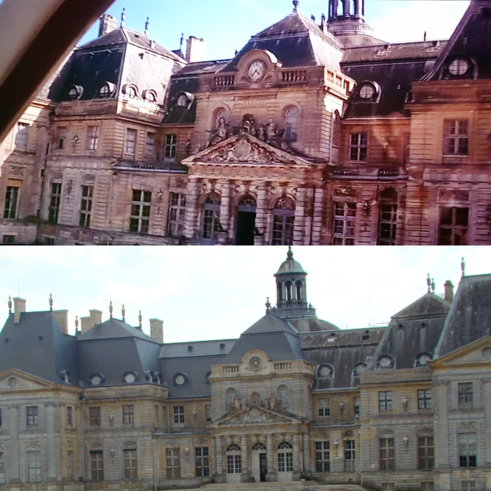 Le château de Vaux-le-Vicomte dans Moonraker