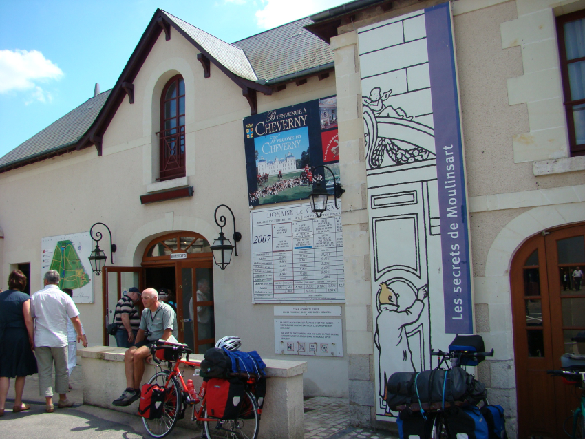 Tintin au Château de Cheverny