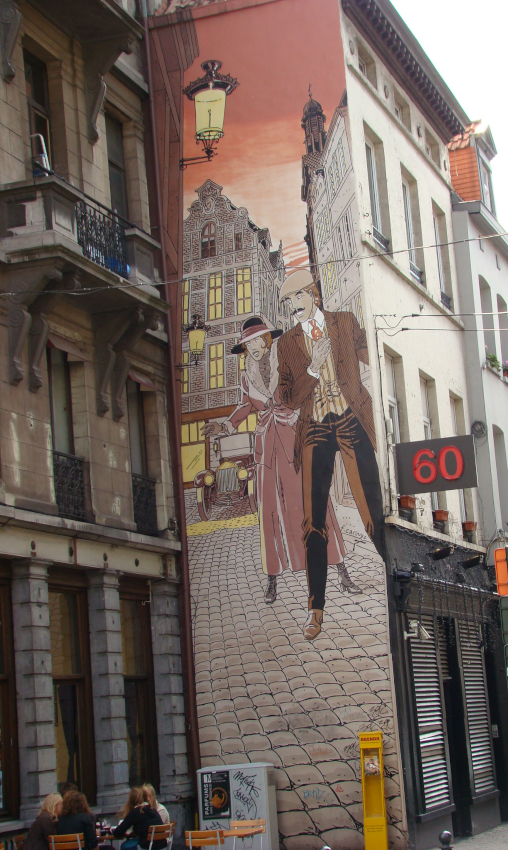 Fresque BD de Victor Sackville