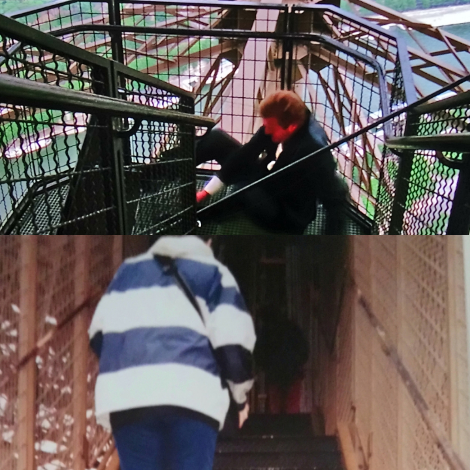 James Bond en mauvaise posture à la tour Eiffel