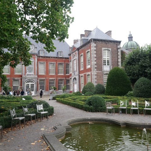 Les jardins du Musée des arts décoratifs de Namur