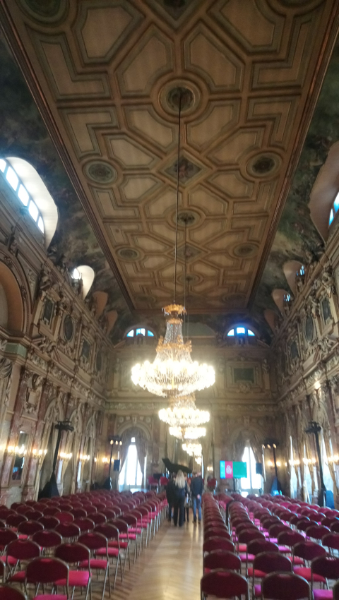 Salle d'apparat de l'opéra de Gand