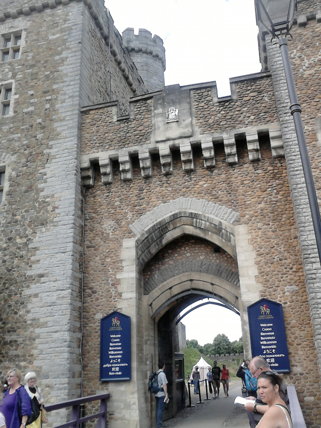 Porte d'entrée du château de Cardiff
