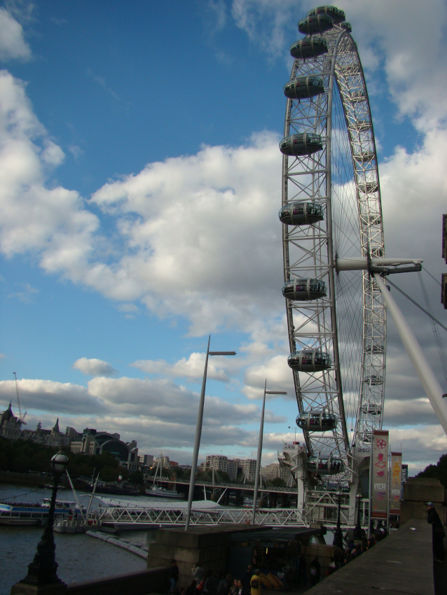 Le London Eye sur la Tamise