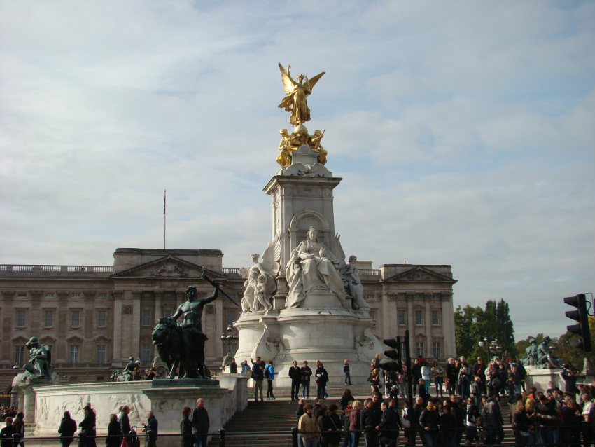 Le Victoria Memorial devant Buckingham Palace