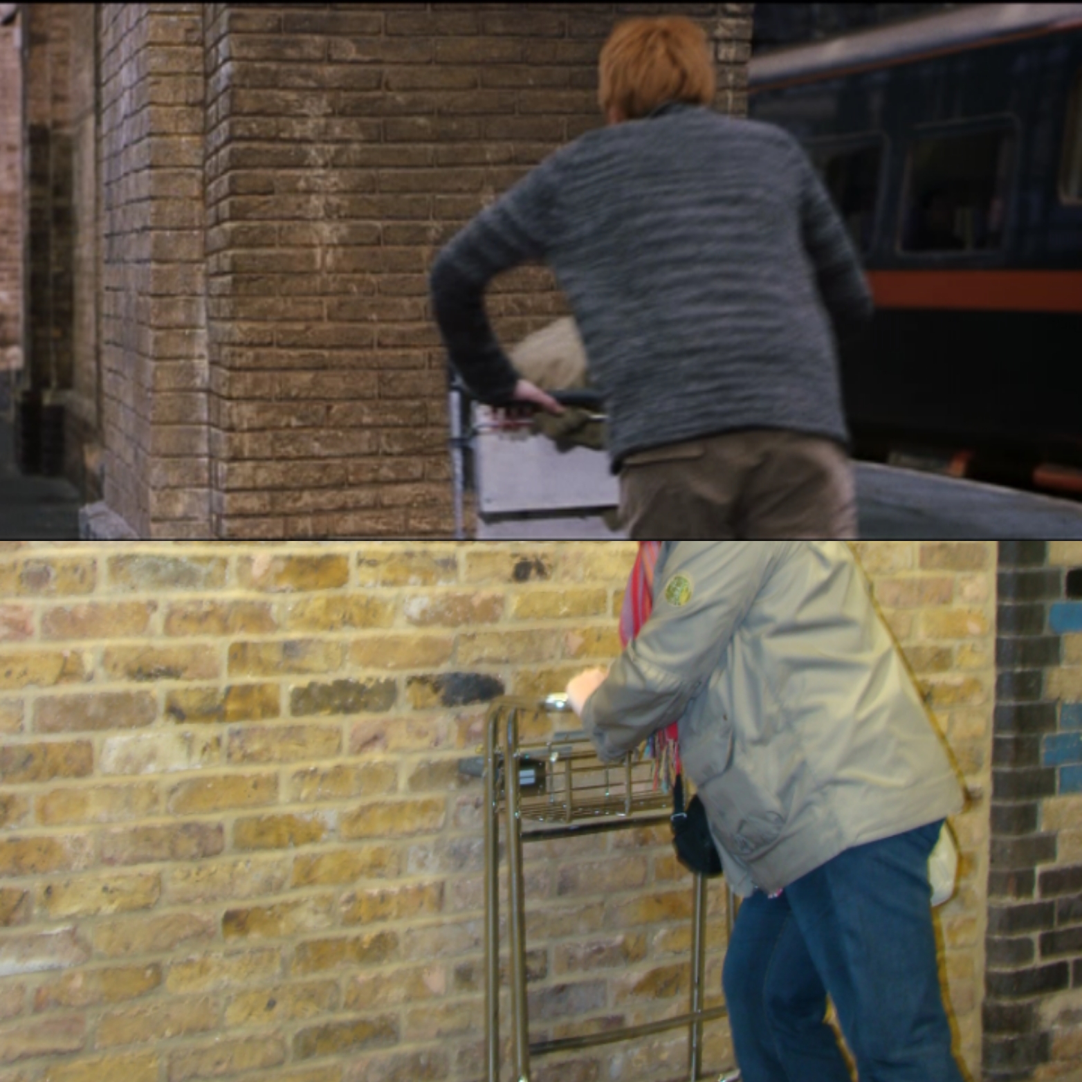 La plateforme 9 trois-quart à King's Cross