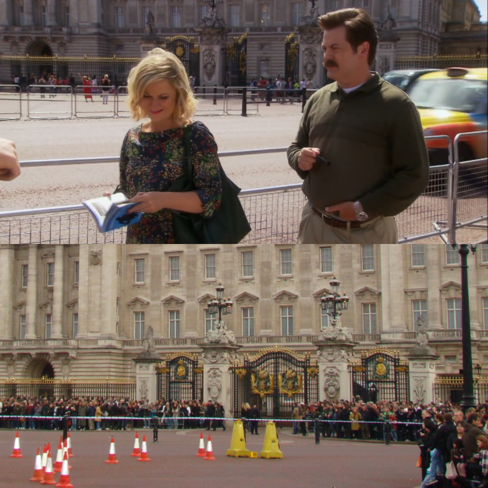 Parks and Rec à Buckingham Palace