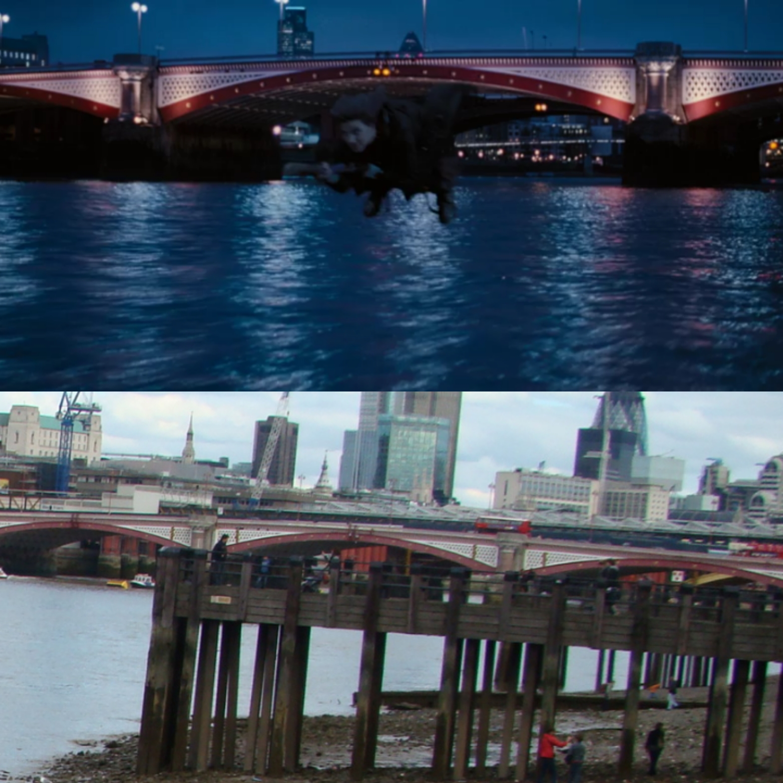 Le Waterloo Bridge dans Harry Potter