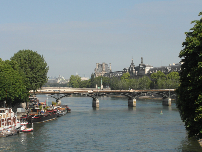 Le Pont des Arts sur la Seine