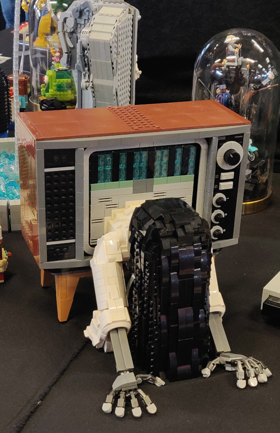 Samara en Lego (du film The Ring)