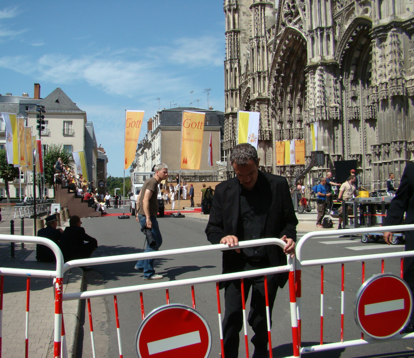 Tournage de La Dernière Prophétie
