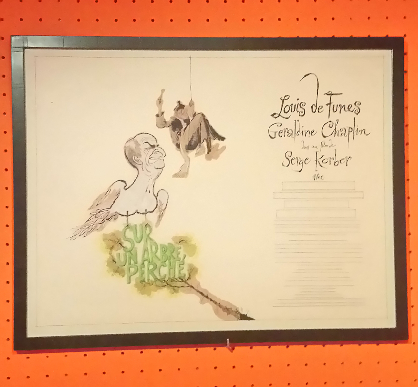 Projet d'affiche de Sur un arbre perché