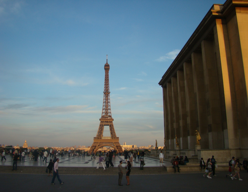 Esplanade du Trocadéro et Tour Eiffel