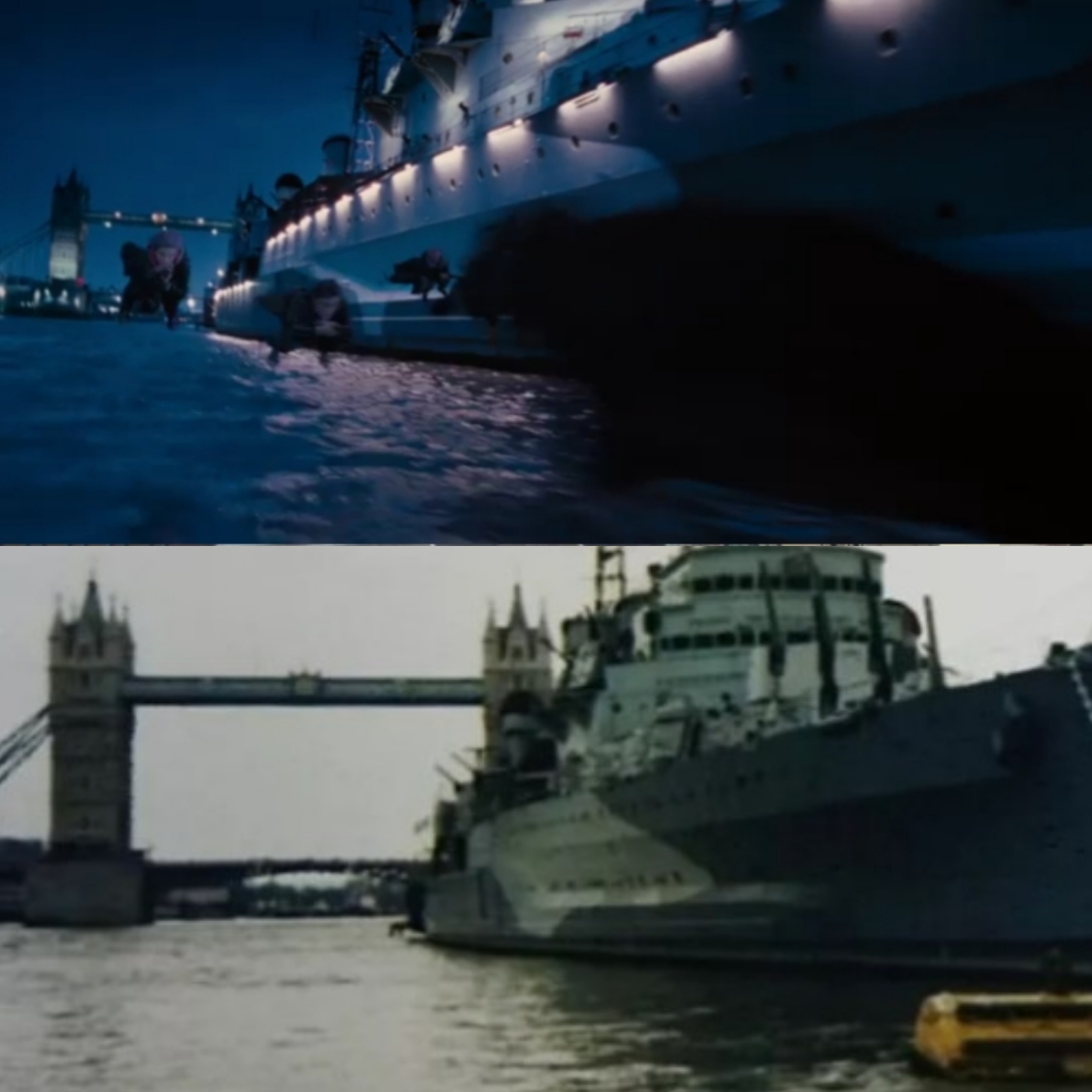 HMS Belfast dans Harry Potter