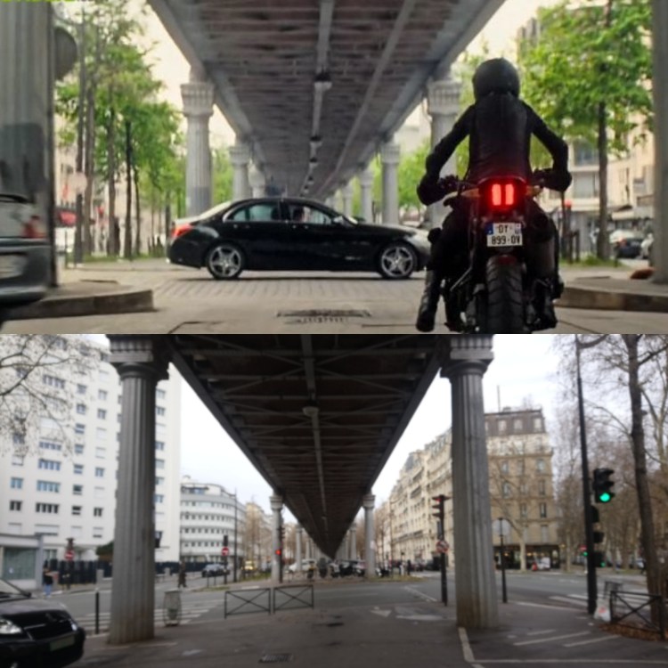 Sous la ligne 6 pour Mission Impossible