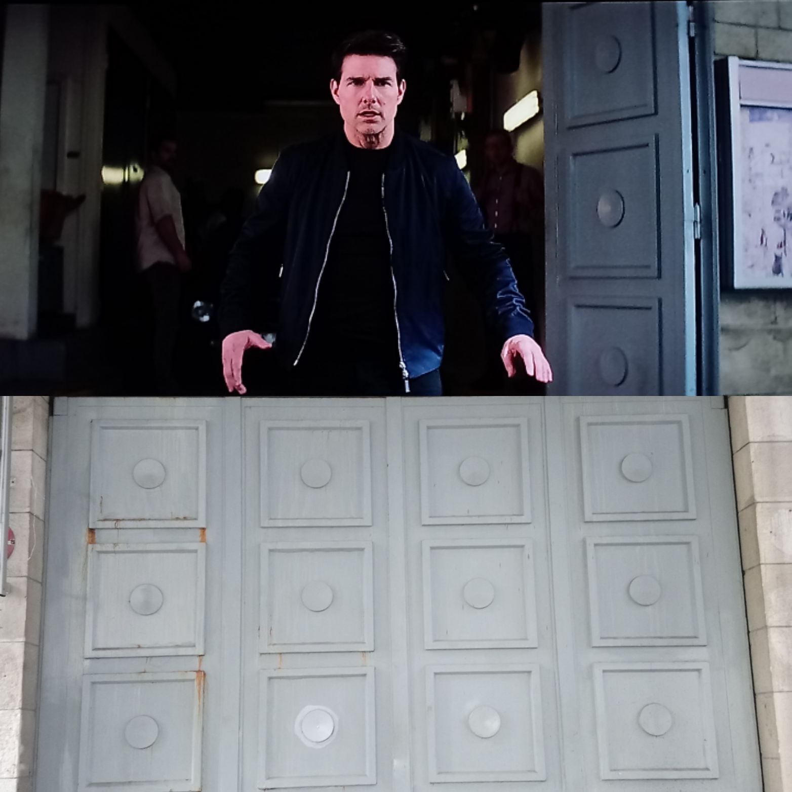Tom Cruise et la porte d'Inception