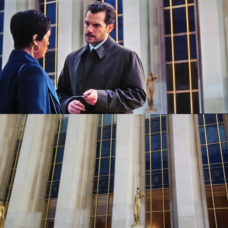 Henry Cavill au Trocadéro pour Mission Impossible