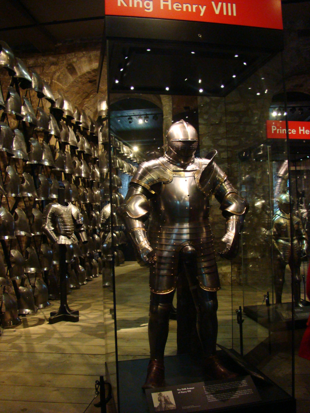 Armures du musée de la Tour de Londres