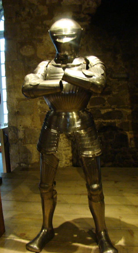 Armure en display à la Tour de Londres