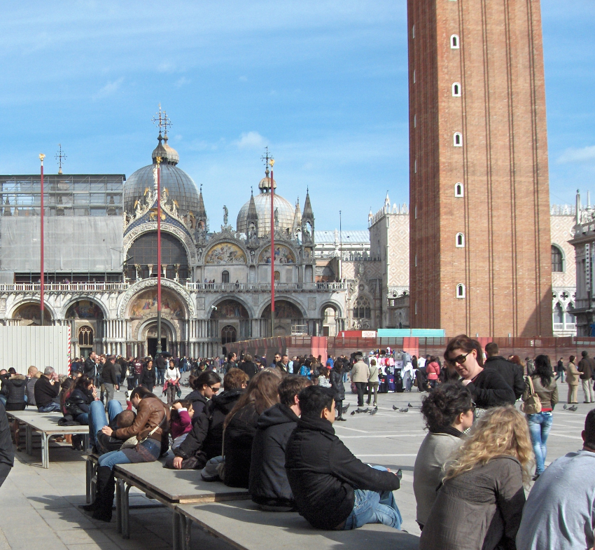 Place Saint-Marc à Venise