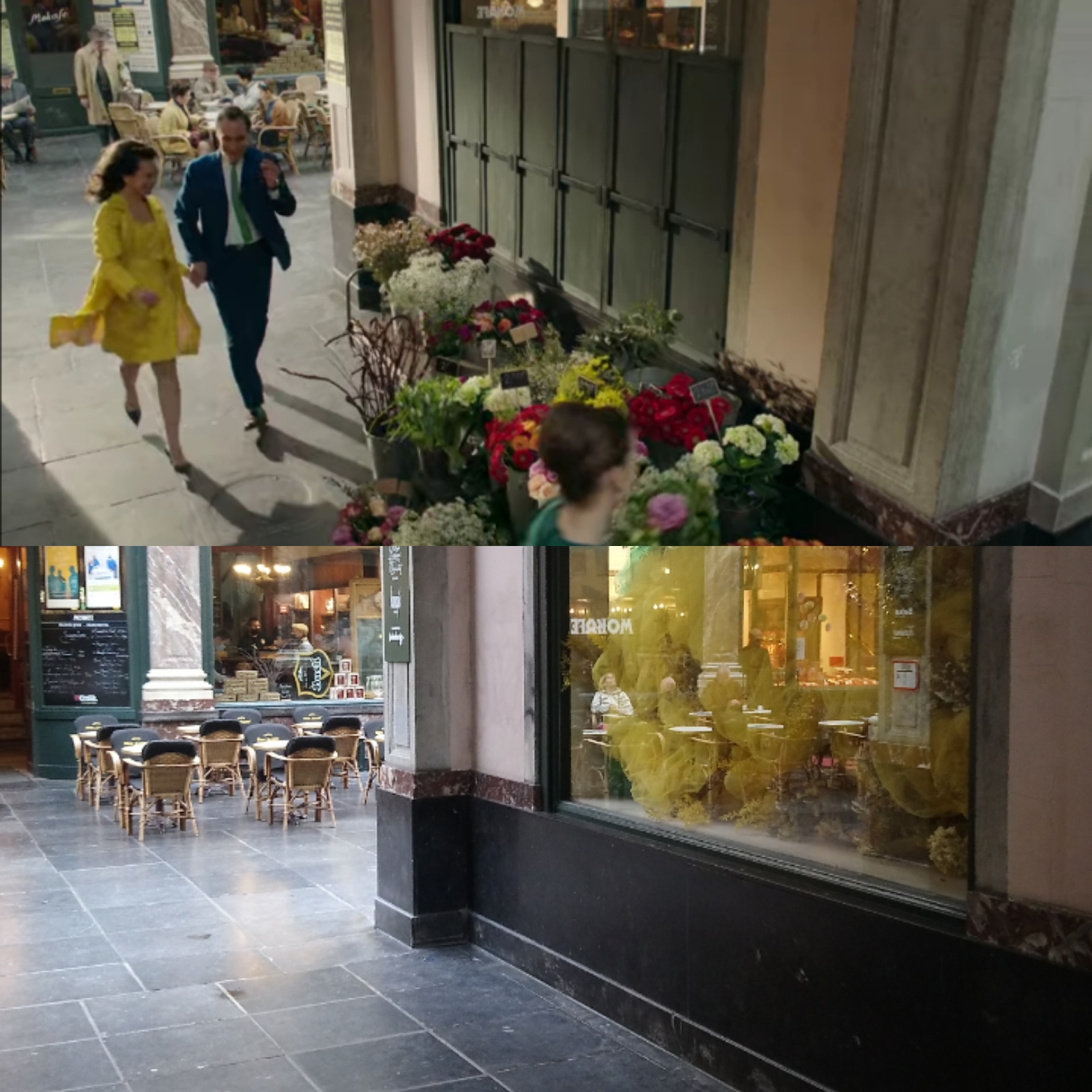 Au service de la France tourne aux galeries royales de Bruxelles