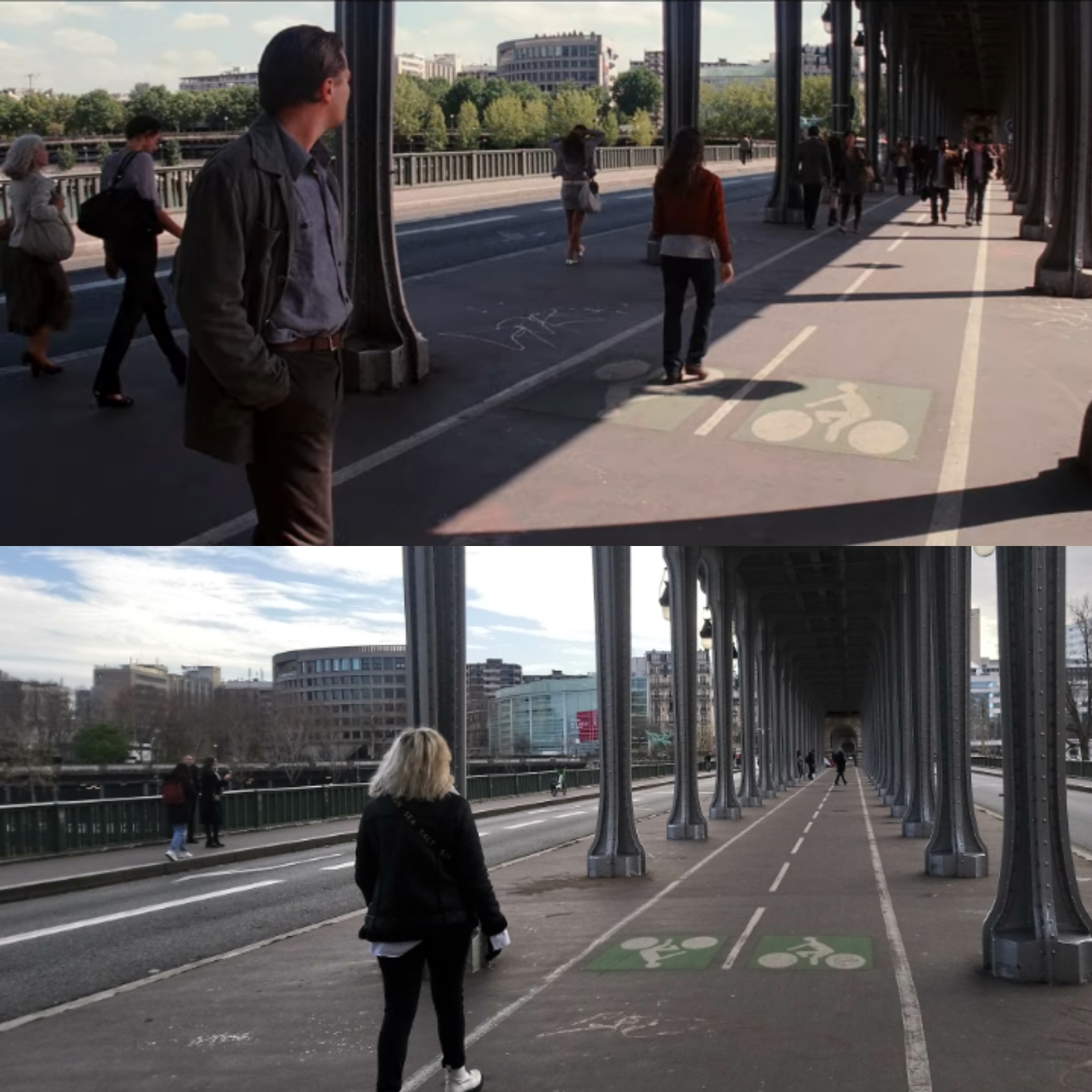 Pont de Bir-Hakeim dans Inception