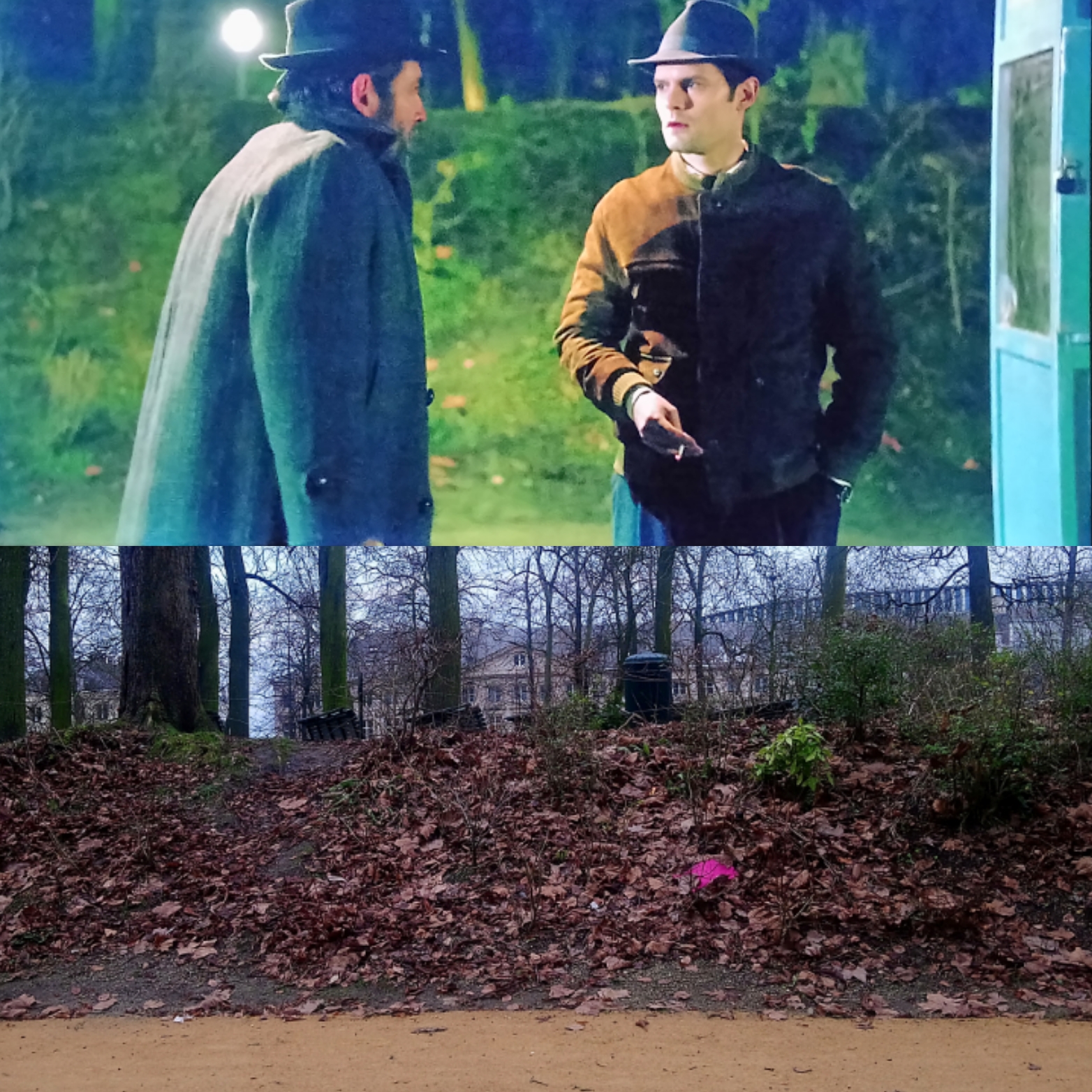 Hugo Becker à Bruxelles pour une série Arte