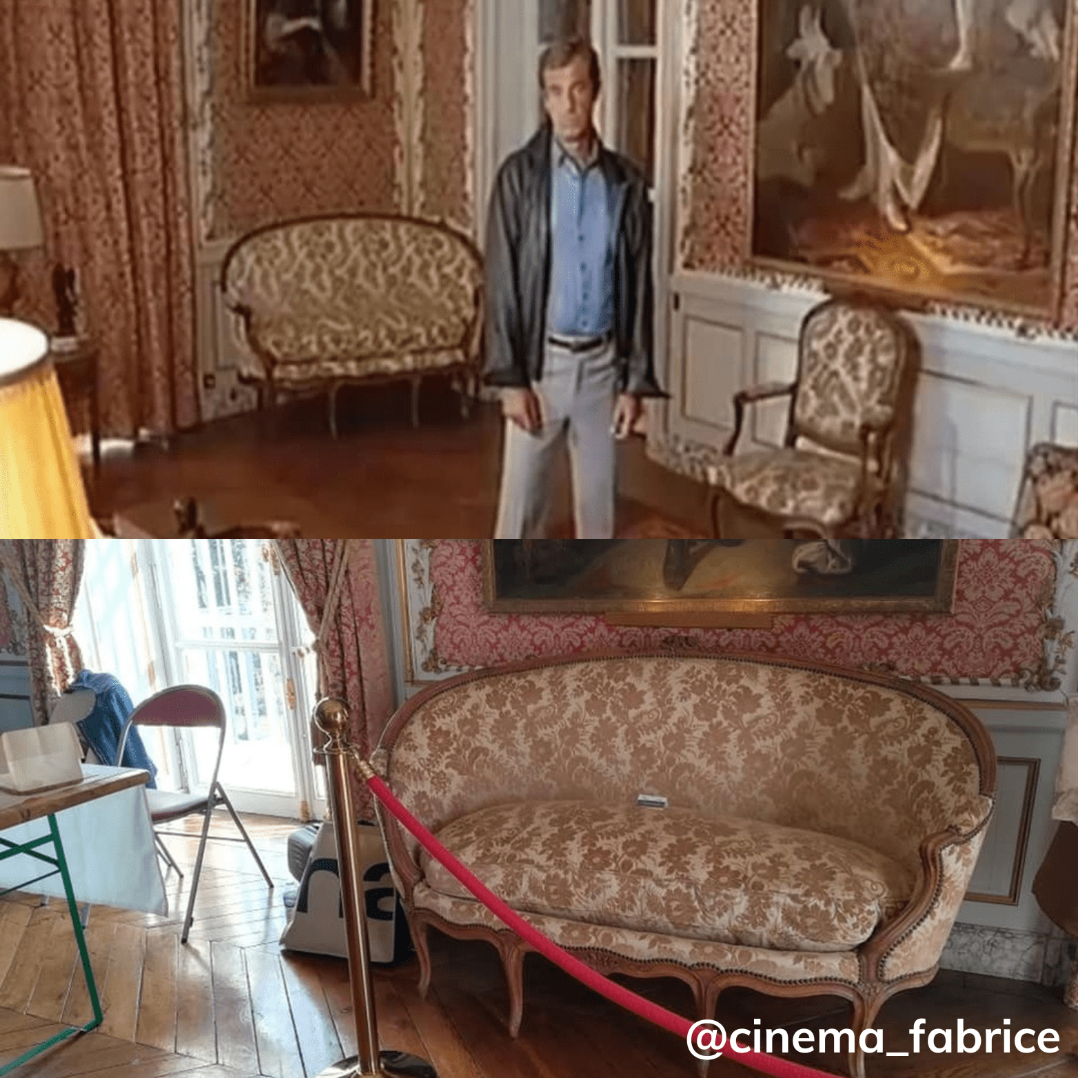 Pièce intérieure du château de Maintenon