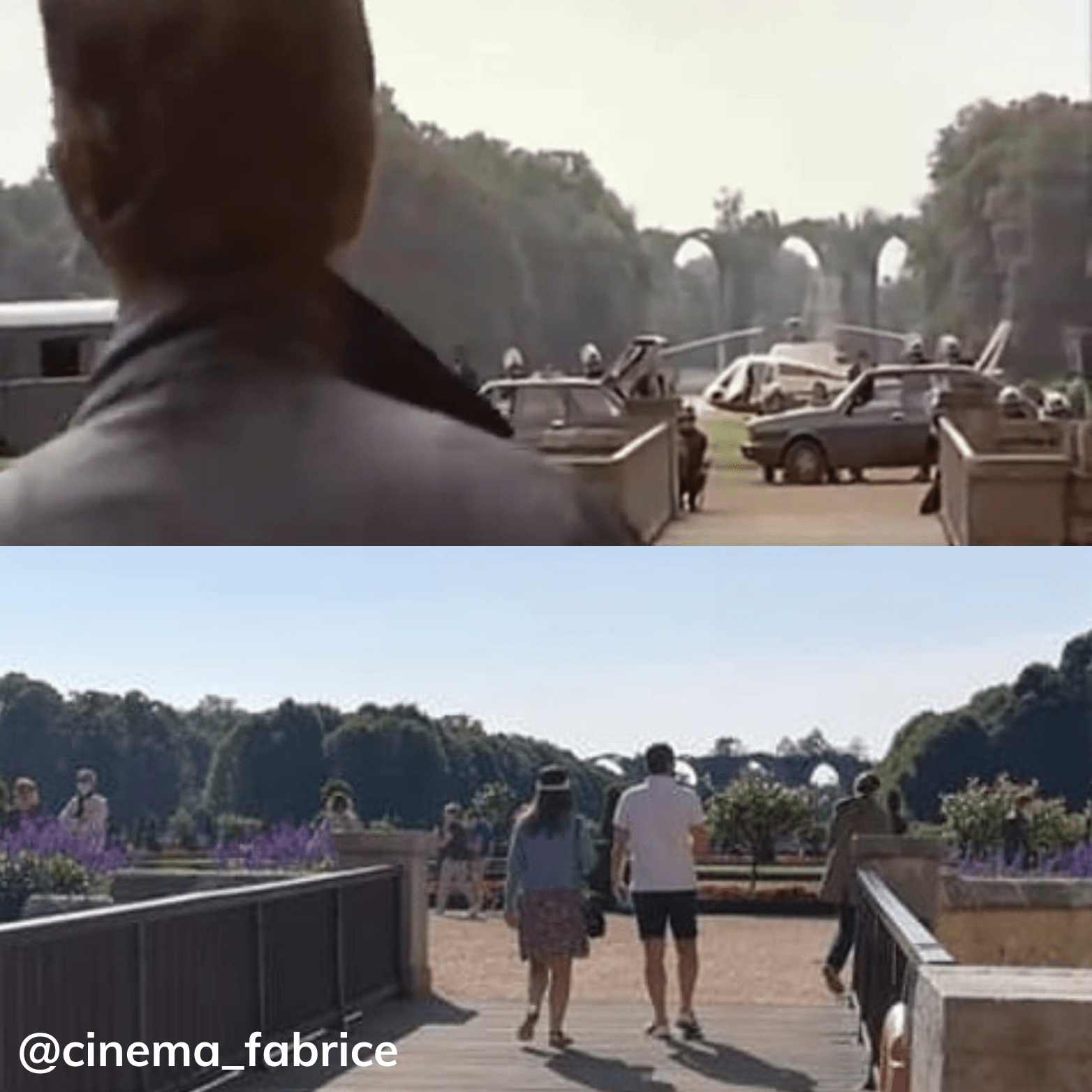 Château de Maintenon, Belmondo dans Le Professionnel