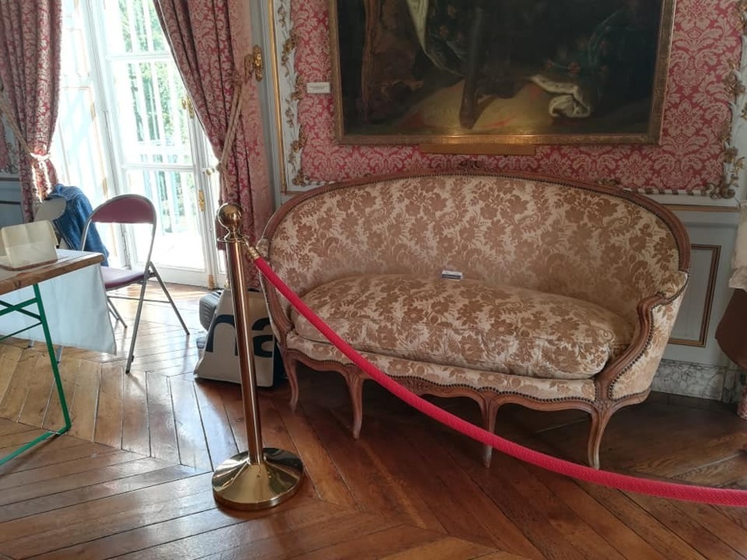 Photo de l'intérieur du château de Maintenon