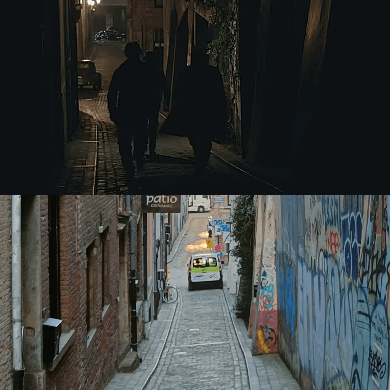 Scène à Bruxelles pour Au service de la France