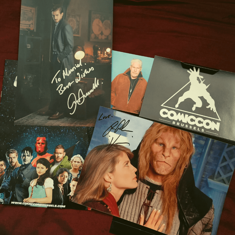 Dédicaces au Comic Con Brussels de mars 2022