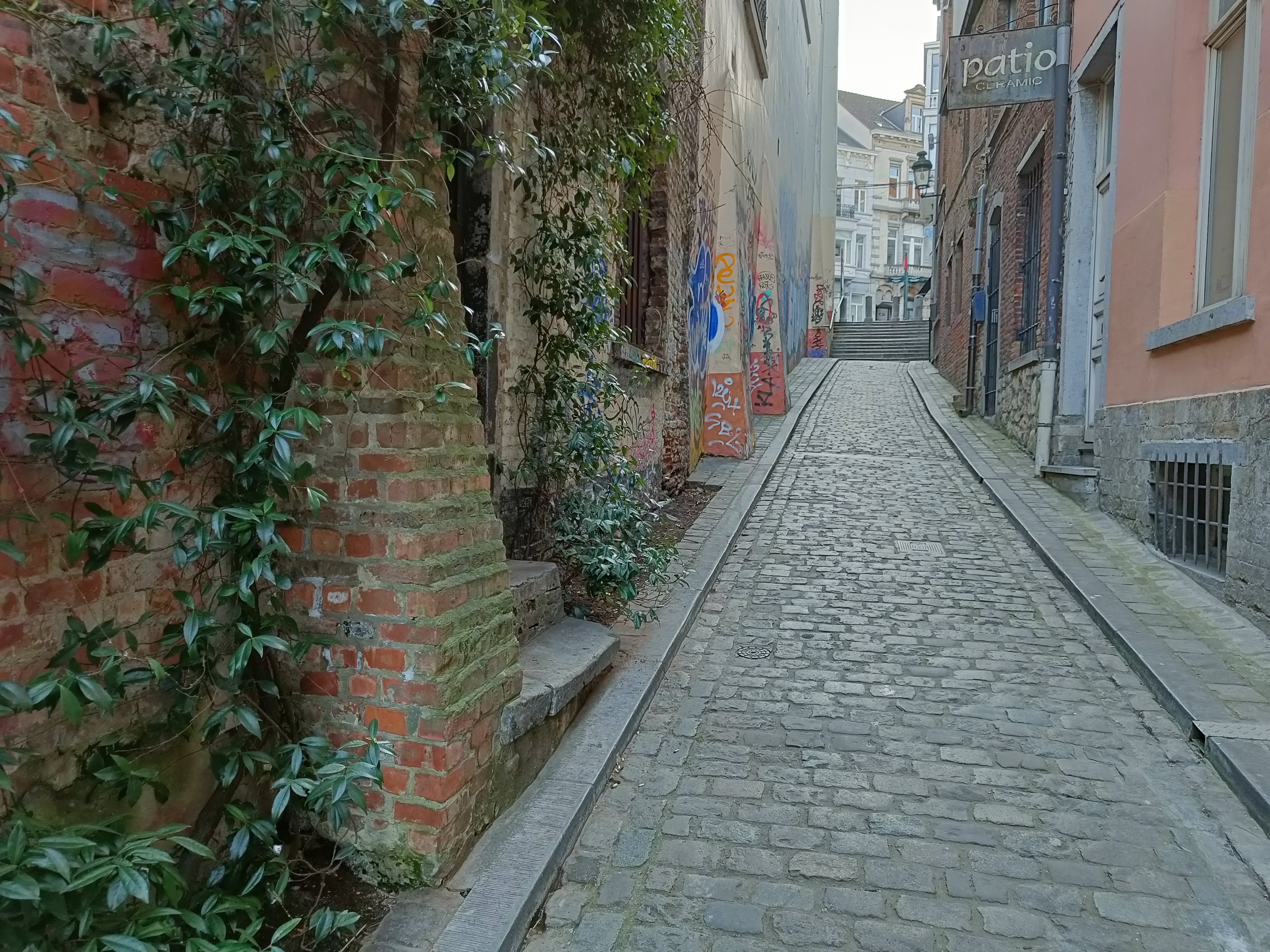 Rue des Chandeliers à Bruxelles