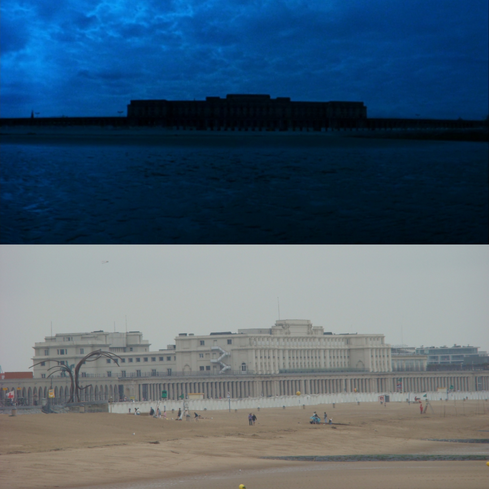 Ostend by day and night