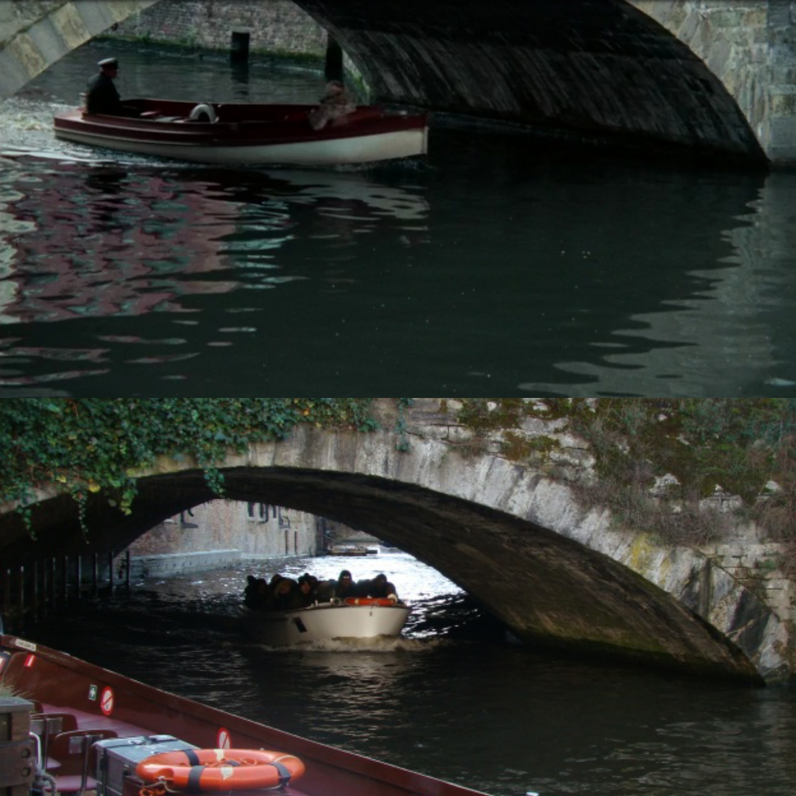 Scène des Lèvres Rouges à Bruges