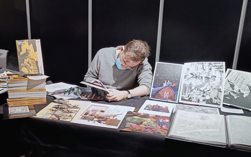 Alvaro Martinez Bueno en action