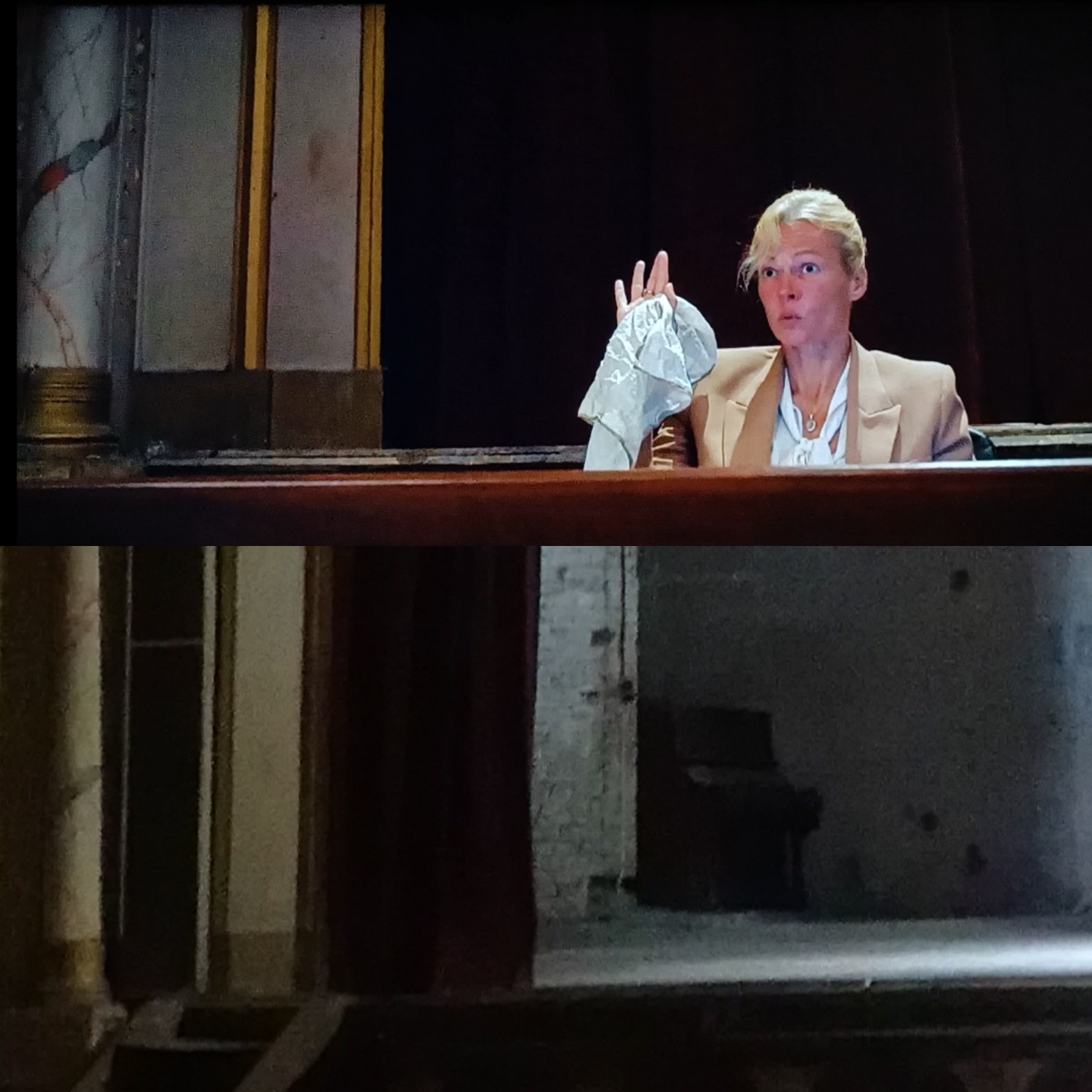 Tournage d'Annette à l'Aegidium