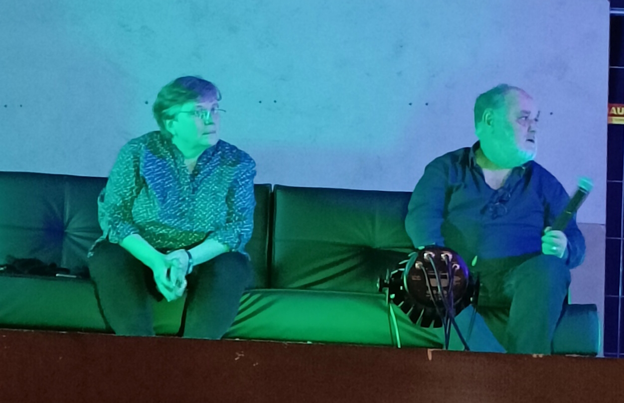 Brigitte Lecordier et Guillaume Briat